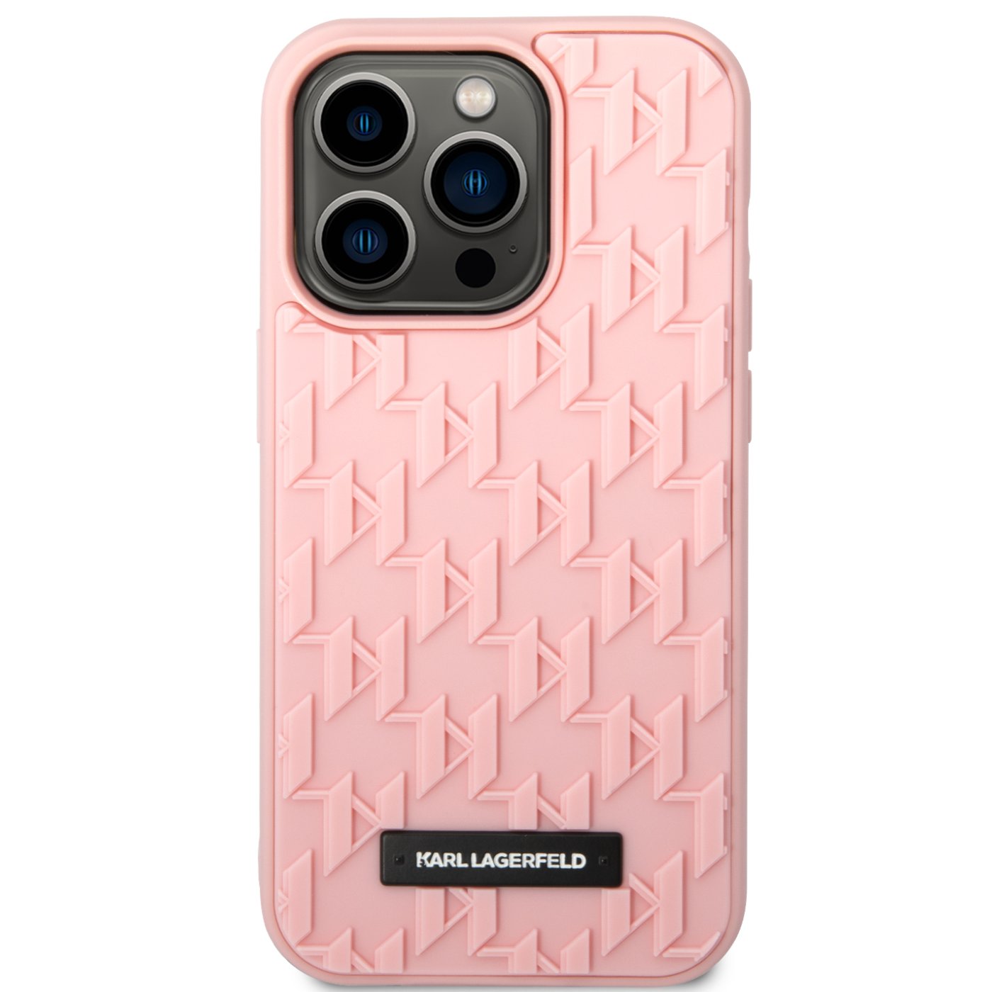 karl-lagerfeld-case-with-3d-rubber-monogram-pattern-metal-plate-logo-case-for-apple-iphone-pink-1