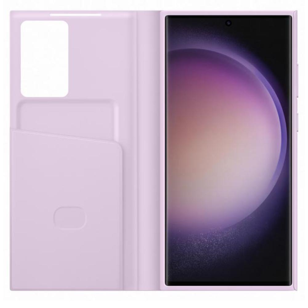 Samsung-Galaxy S23 ultra- Wallet Case-lavender-2