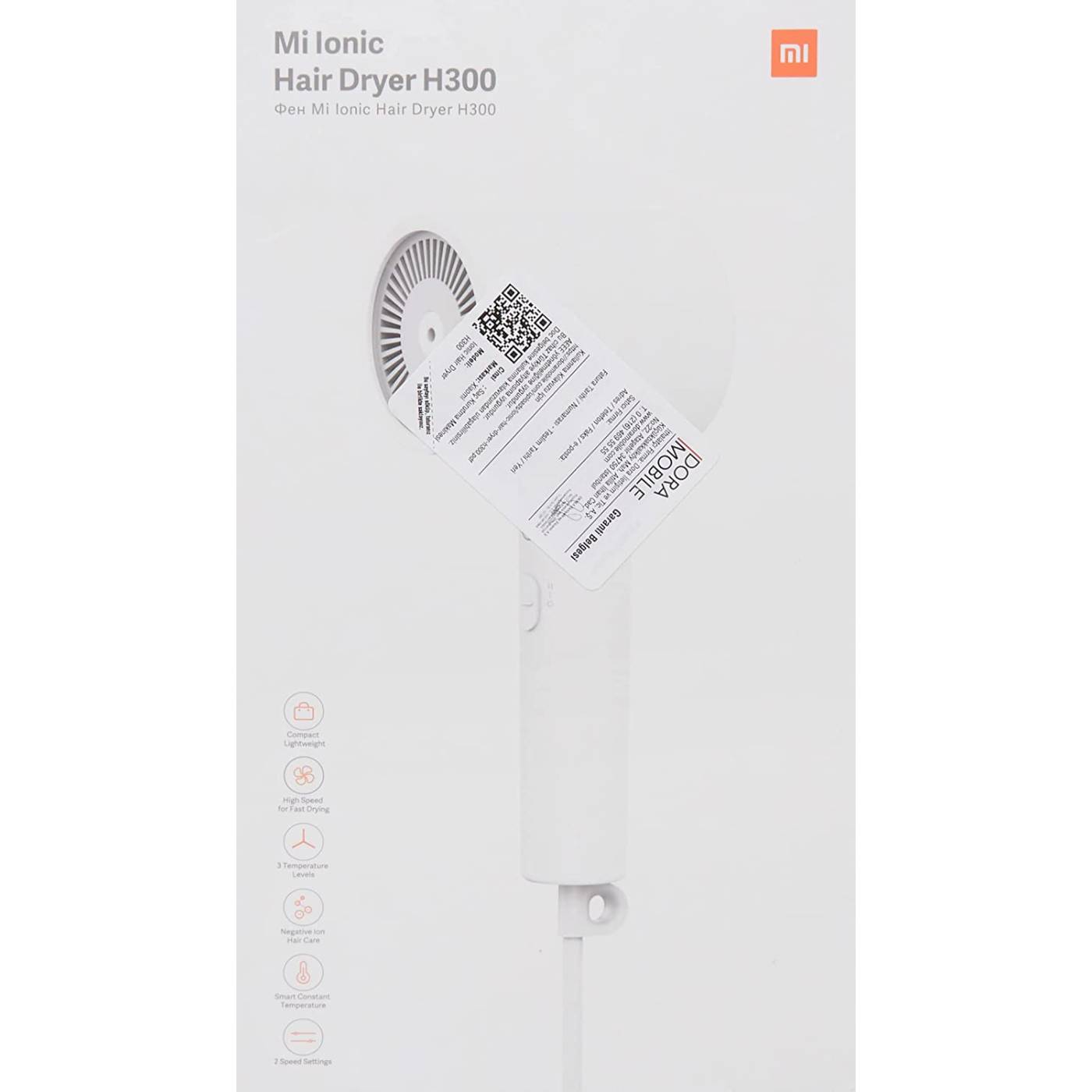 Xiaomi-Xiaomi Mi Ionic Hair Dryer - White-6
