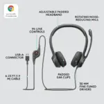 Logitech-h390-Usb-headset-black-8
