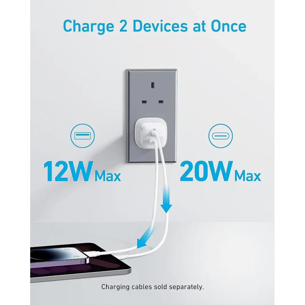 Anker-323-33W-CtoL-cable-charger-White-5