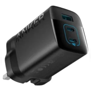 Anker 336 Charger 67W Dual PD 3 Port Wall Charger - Black